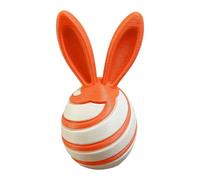 Huevo Conejo Antiestrés, Gadget Sensorial Coleccionable y Adorable, Figura de Conejo Impresa en 3D con Paso Continuo, para Estudio, Librería, Dormitorio, Apartamento, Salón