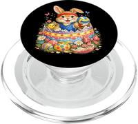 Huevo de Conejo de Pascua de Voleibol incubado | Linda Sorpresa de Primavera PopSockets PopGrip para MagSafe