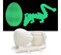 Huevo de dragón con dragón, huevo de dragón impreso en 3D