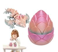 Huevo de dragón impreso en 3D, huevo de dragón con dragón en el interior | Juguetes articulados de oficina ejecutiva en casa - Juguete Fidget para adultos de 4.5 Pulgadas para decoraciones del hogar