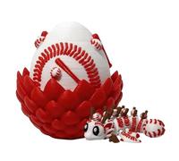 Huevo De Dragón | Pequeño Articulado Para Jugar Y Manipular Con Juguete En Su Interior - Juguetes Divertidos Para Manipular Y Coleccionar | Para Niños Familia Jóvenes Adolescentes Cumpleaños Hogar Coc