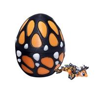Huevo De Dragón,Pequeño Y Adorable Fidget Articulado con Juguete Dentro | Huevo Impreso En 3D - para Niños Familia Amigos Jóvenes Adolescentes Coche Escritorio Estanterías