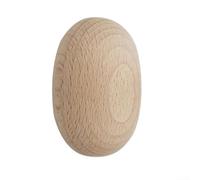 Huevo de haya para coser proyectos de patchwork y acolchado. Herramienta para hacer pliegues y prensatelas de costura natural, 6 x 4 cm