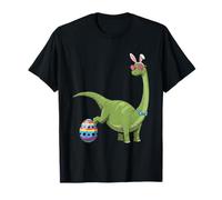 Huevo de oreja de conejo de dinosaurio, día de Pascua, dinosaurio para niños Camiseta