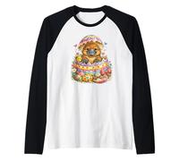 Huevo de Pascua de ornitorrinco incubado | Sorpresa de Primavera de Pico de Pato Camiseta Manga Raglan