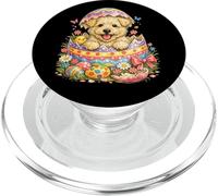 Huevo de Pascua Wheaten Terrier Hatched | Linda Sorpresa de Cachorro PopSockets PopGrip para MagSafe