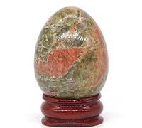 Huevo De Piedra De Cristal Natural, Ágata Pulida, Obsidiana De Cuarzo, Mineral, Transferencia De Joyería, Decoración Del Hogar, Artesanía Curativa, Juguetes De Regalo DIY,unakita