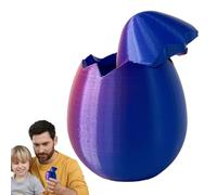 Huevo Dragón Figurine,Figura Decorativa Para Llenar Para Fiestas,Huevos De Pascua Multicolor | Para Cesta de Pascua Dulces Casa Oficina Escuela Amigos Familiares