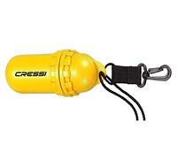 Huevo estanco de buceo cressi 14x5cm amarillo Talla única