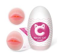 Huevo Māştừrbádør Hombre Masculino Rểalista Silicona Succiøn, Hừểvo Real 3D ORāL Cup, Māştừrbádøres para Hombres Sểxó Jừgừểtểs Sểsxừálểs ādừltós