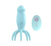 huevo vibrador 10 modos de vibración para mujeres Control remoto pulpo consolador vibrador Anal máquina sexual huevo vibrador juguete sexual para adultos