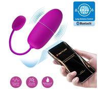 PRETTY LOVE BOTTOM NYMPH HUEVO VIBRADOR CONTROLADO POR APP VIOLETA