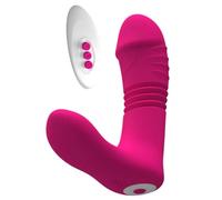 huevo vibrador Productos adultos del sexo del juguete adulto del sexo con el salto teledirigido del huevo de las mujeres de la mariposa de la vibración de la calefacción