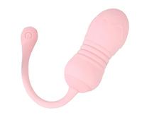 huevo vibrador Vibrador consolador portátil Para para mujer, 8 velocidades, remoto inalámbrico, punto G, huevo vibrador telescópico, Juguetes sexuales para adultos, masturbador