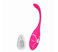 huevo vibrador Vibrador de descarga eléctrica con aplicación para mujer, vibrador portátil con Control remoto, masturbador de punto G, Juguetes sexuales recargables