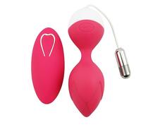 huevo vibrador Vibrador de gel de sílice, masturbador, bolas apretadas, 10 velocidades, huevos vibradores, bola, punto G, vibrador, juguete sexual porno para adultos, Para para mujeres