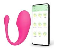 huevo vibrador Vibrador de huevo, aplicación remota, vibradores controlados, masturbador, máquina sexual de punto G, juguetes de huevo saltadores recargables por USB, Para para mujeres