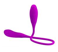 huevo vibrador Vibrador doble recargable, 7 velocidades, doble cabeza, huevo, bala, consolador, vibrador, tapón Anal, juguete sexual para adultos Para, pareja, hombres y mujeres