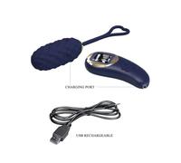 Huevo Vibrante Con Control Remoto - Azul