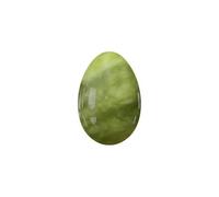 Huevo Yoni sin perforar de piedra natural para ejercicio de Kegel, suelo pélvico, ejercicio muscular, cuarzo rosa, huevo Yoni