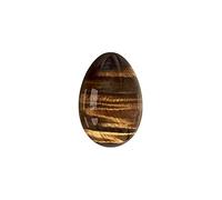 Huevo Yoni sin perforar Huevo de jade de piedra natural para ejercicio de Kegel Ejercicio muscular del suelo pélvico Cuarzo rosa Yoni Egg-Tiger Eye_30x20mm
