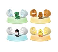 Huevos de crianza reutilizables para criar huevos, huevo sorpresa, en forma de animal, juguete de saltar, huevos auge para niños, niñas, niños, cumpleaños, Pascua, escuela, viajes