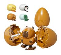Huevos de crianza reutilizables para criar huevos, huevo sorpresa, en forma de animal, juguete de saltar, huevos auge para niños, niñas, niños, cumpleaños, Pascua, escuela, viajes
