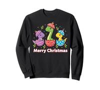 Huevos de Dinosaurio Kawaii para bebé, Dinosaurio Festivo de Navidad Sudadera