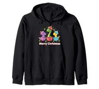 Huevos de Dinosaurio Kawaii para bebé, Dinosaurio Festivo de Navidad Sudadera con Capucha