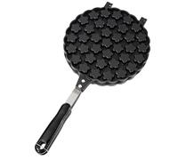 Huevos de doble cara para hacer gofres antiadherentes, moldes de burbujas, waffles, hierros de aleación de aluminio, moldes para hornear pasteles, huevos de aleación de aluminio