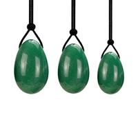 Huevos de Jade Yoni de cuarzo rosa Set de huevos de Kegel Ejercicio Yoni Bola Natural Ejercicio Masaje Huevo, Tipo 12