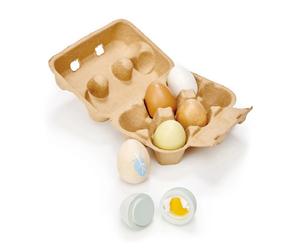 huevos de madera Tender Leaf Toys