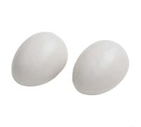 Huevos de paloma simulados de plástico para incubación de palomas, suministros diseñados para crear un entorno seguro para incubar y entrenar