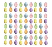 Huevos De Pascua | 100 Piezas de Variados con Motas,Decoraciones de Huevos de Pascua de Espuma - Para Manualidades Infantiles Relleno De Jarrones Centros De Mesa Decoracion Primaveral Y Detalles