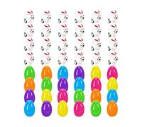 Huevos De Pascua,Coches de Conejito con Retroceso, Divertidos y Portátiles | Juguetes de Huevos de Pascua Rellenos | Para Niños y Actividades Diarias de Vacaciones Cumpleaños Viajes y Escuela