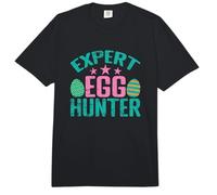 Huevos de Pascua Coloridos Expert Egg Hunter Comfort Colors Adult Heavyweight T-Shirt