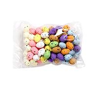 Huevos de Pascua de espuma para decoraciones de fiesta para manualidades y decoraciones de fiesta de Pascua, decoración del hogar (100) vestido de evento de talla grande (D, talla única)