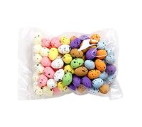 Huevos de Pascua de espuma para decoraciones de fiesta para manualidades y decoraciones de fiesta de Pascua, decoración del hogar (100) vestido de evento talla grande (B, talla única)