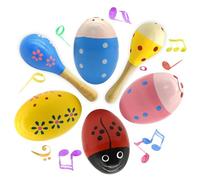 Huevos de Pascua Juguete, Huevos de Pascua Decorativos, Huevo Musical de Pascua, Niños Juguete de Maracas, para Rellenos de Cestas de Pascua y Educación Musical Temprana Juguete