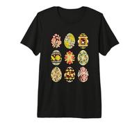 Huevos de Pascua ucranianos Pysanky Orgulloso Arte Popular Camiseta Premium