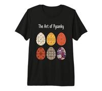 Huevos de Pascua ucranianos Pysanky Orgulloso Arte Popular Camiseta Premium