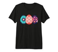 Huevos de Pascua ucranianos Pysanky Orgulloso Arte Popular Camiseta Premium