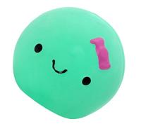 Huevos de perro - Bola de goma para perros, juguete para perros, huevo chirriante, forma de muñeco de huevo dulce con forma de muñeco de huevo para mascotas, goma de látex para mascotas, bola de grasa