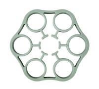 Huevos de silicona, soporte para huevos al vapor, soporte resistente al calor, herramienta de cocina de alimenticio, accesorios de olla a presión, para cocinar, cocinar al vapor, cocinar