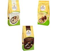 Huevos Ferrero Rocher - Golden Eggs - 3 Sabores: Original - Chocolate Blanco - Chocolate Negro. 3 Paquetes x 90 gr.