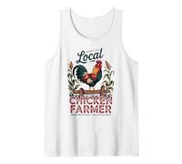 Huevos frescos de granja - Granjero de pollo local - Funny Chicken Camiseta sin Mangas