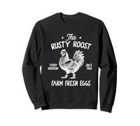 Huevos frescos de la granja Rusty Roost desde 1963 Sudadera