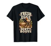 Huevos Frescos Gallinero Camiseta