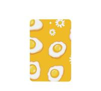 Huevos fritos con margaritas blancas, ambientadores para coche, 4 unidades, tarjetas perfumadas colgantes, tarjetas perfumadas para coche, tabletas de aromaterapia