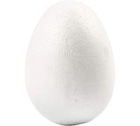 Huevos, H: 6 cm, poliestireno, 50 Piezas